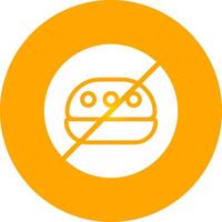 No Food Creative Icon Design vector