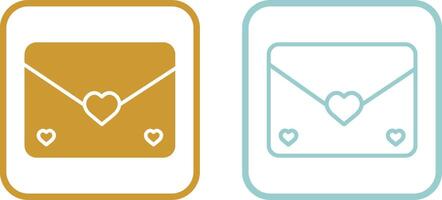 Wedding Envelope Vector Icon