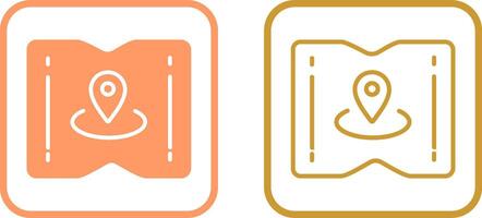 Map and Location Vector Icon
