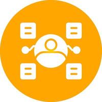 User Predictions Creative Icon Design vector