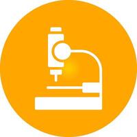 Microscope Creative Icon Design vector