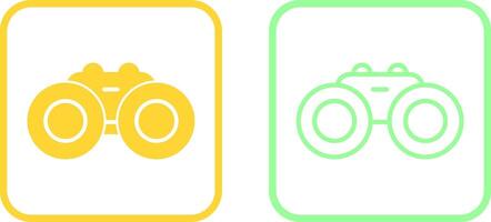 Binocular Vector Icon