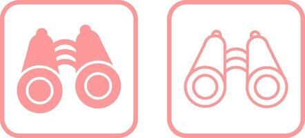 Binoculars Vector Icon