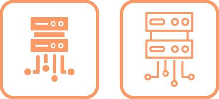 icono de vector de servidor