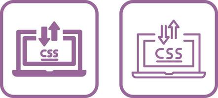 CSS Laptop Vector Icon