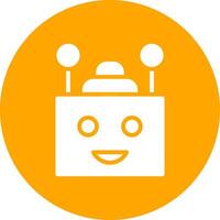Chatbot Creative Icon Design vector