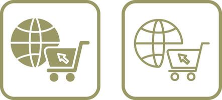 E commerce Online Store Vector Icon