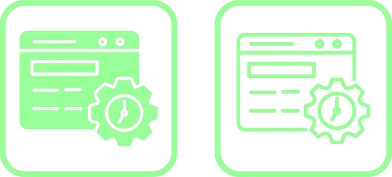 Speed Optimization Vector Icon