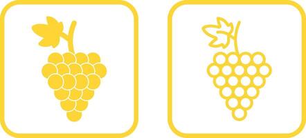 Grapes Vector Icon