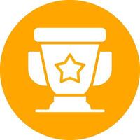 Trophy Creative Icon Design vector