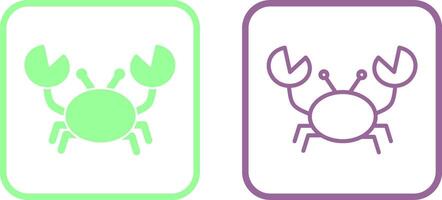 Crab Vector Icon