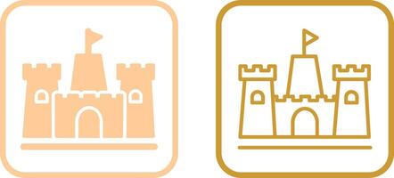 Sandcastle Vector Icon