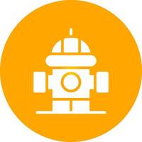 Fire Hydrant Creative Icon Design vector