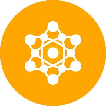 Atom Creative Icon Design vector