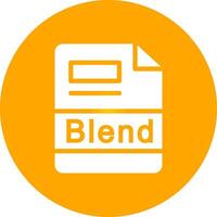 Blend Creative Icon Design vector