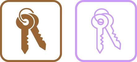 House Key Vector Icon