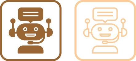 Chat Bot Vector Icon