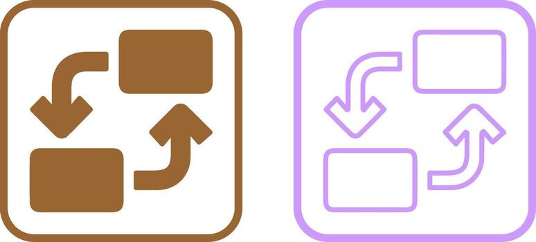 icono de vector de reemplazo