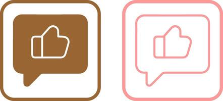 Feedback Vector Icon