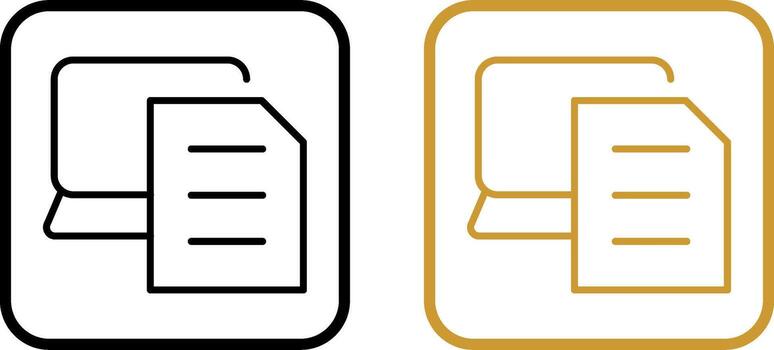 Document Vector Icon