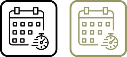 Timetable Vector Icon