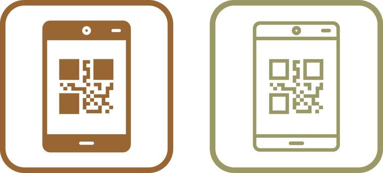 icono de vector de código de patrón