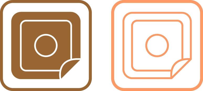 Nicotine Patch Vector Icon