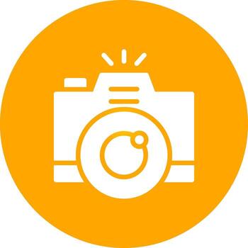 Camera Creative Icon Design vector