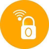 Smart Lock Creative Icon Design vector