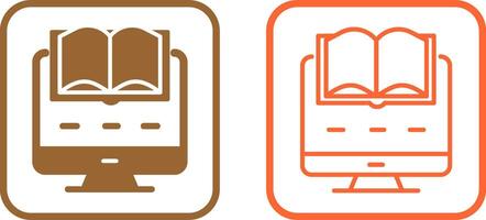 Digital Learning Vector Icon