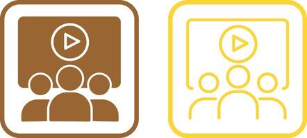 Online Course Vector Icon