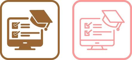 Course Vector Icon