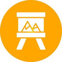 Canvas Creative Icon Design vector