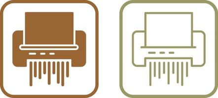 Paper Shredder Vector Icon