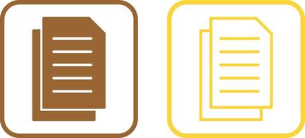 Document Vector Icon