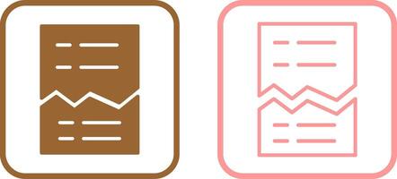 Corrupted List Vector Icon