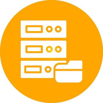 diseño de icono creativo de base de datos vector