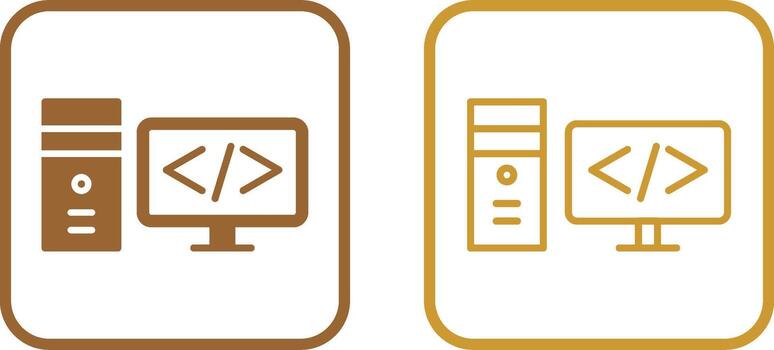 Coding Vector Icon