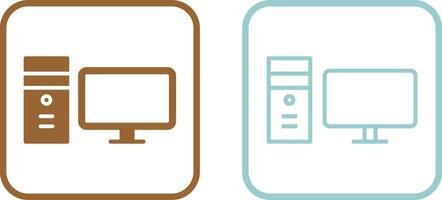 Desktop Vector Icon