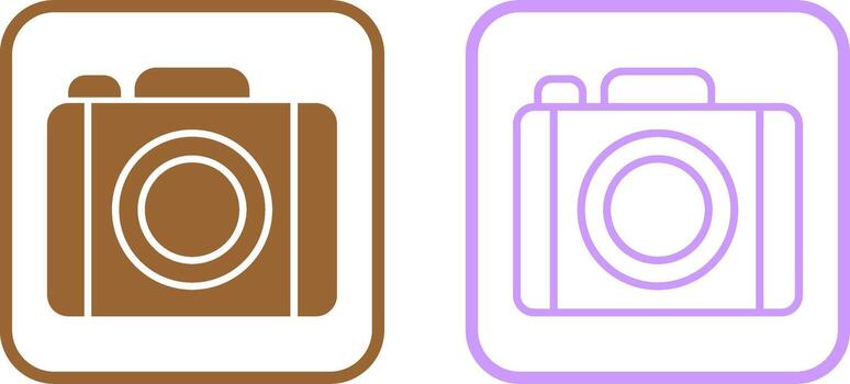 icono de vector de camara