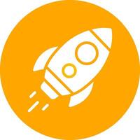 Rocket Creative Icon Design vector