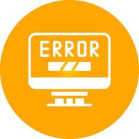 Error Creative Icon Design vector