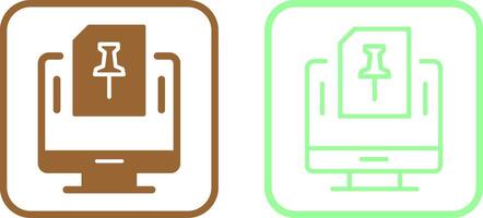 Pin Vector Icon