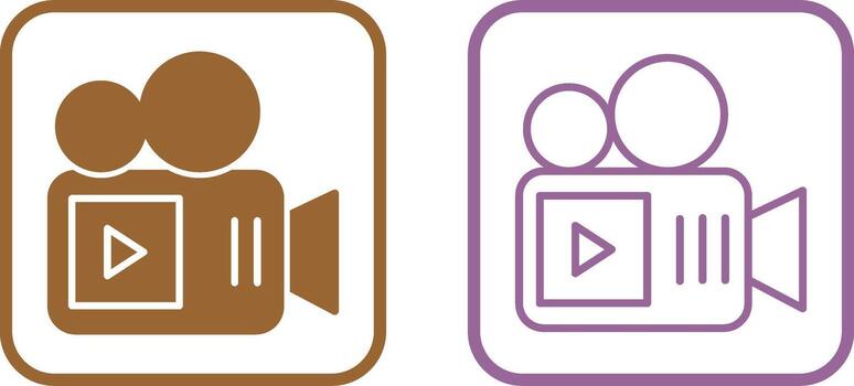 icono de vector de camara