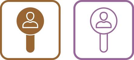 Search User Vector Icon