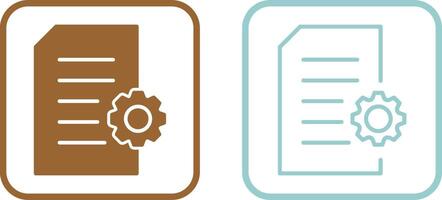 Setting Vector Icon