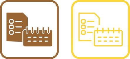 icono de vector de tareas