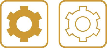 Setting Gear Vector Icon