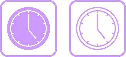 Clock Vector Icon