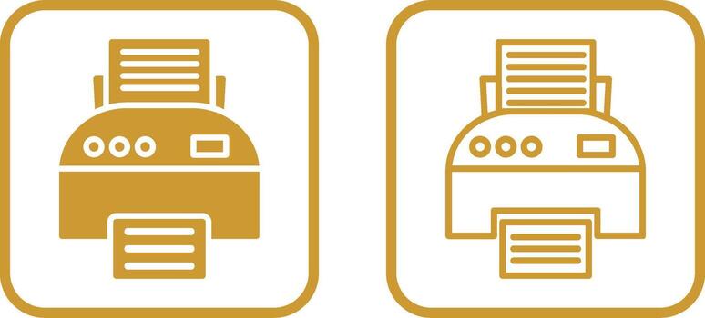 Printer Vector Icon
